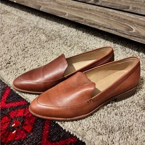 Madewell Tan Leather Loafers